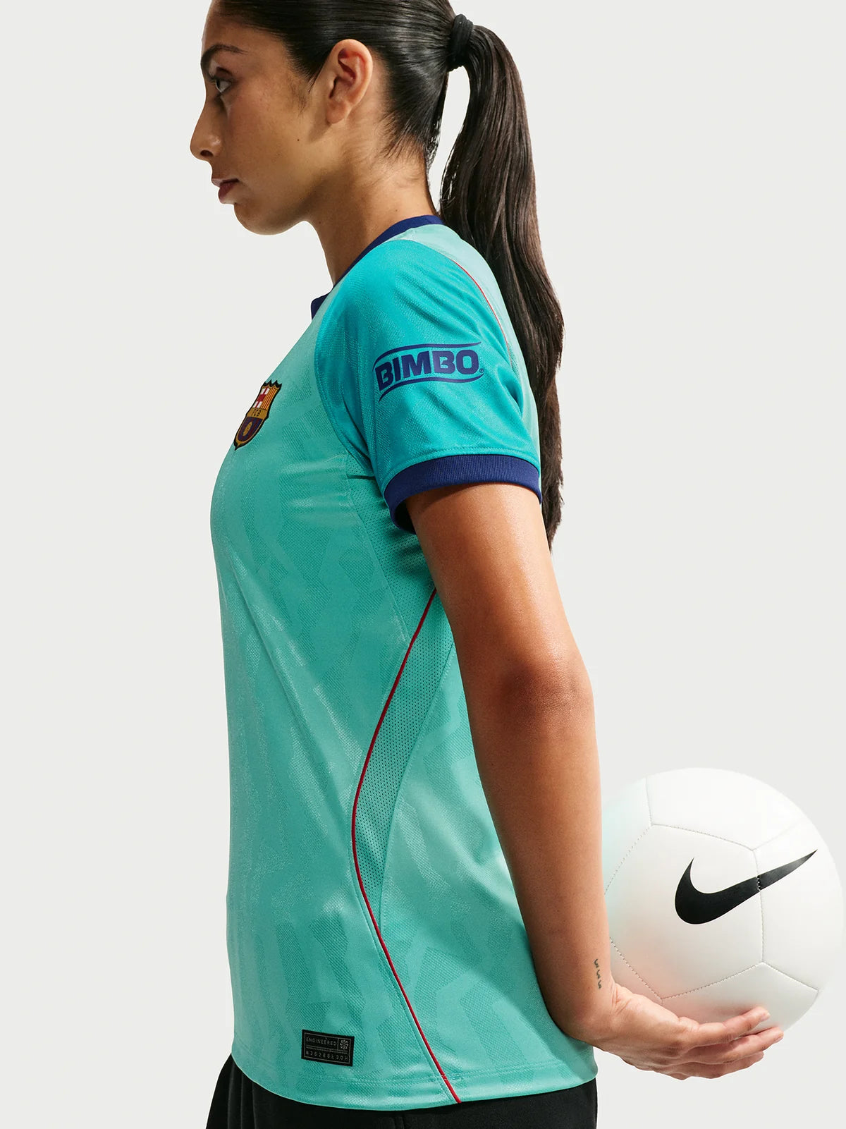 Tercera equipación femenina de la UCL 26/27 FC Barcelona