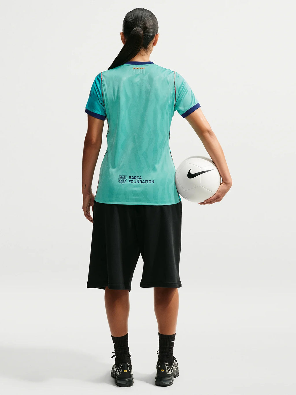 Tercera equipación femenina de la UCL 26/27 FC Barcelona