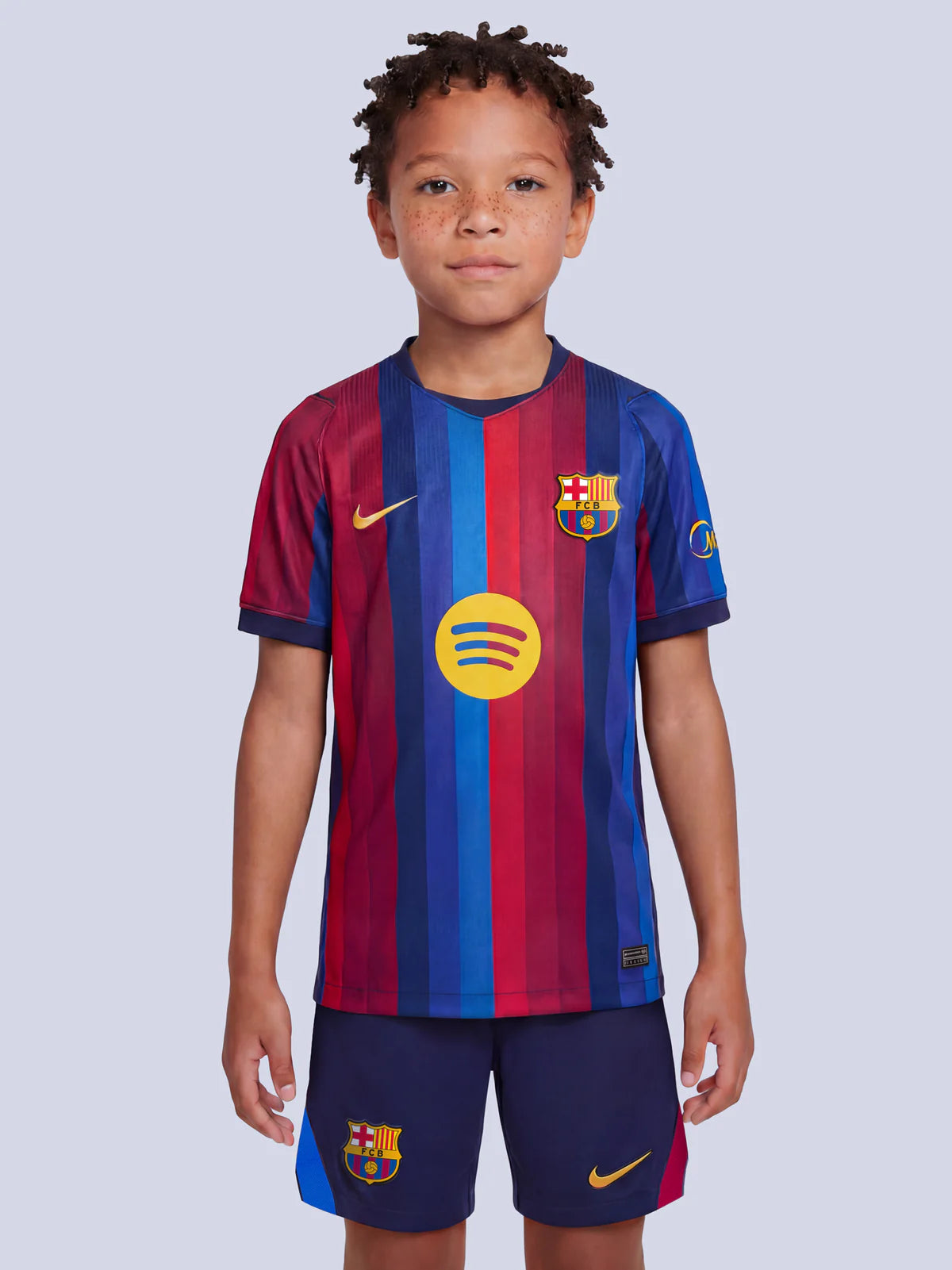 Conjunto Niño Primera Equipación Blanca 26/27