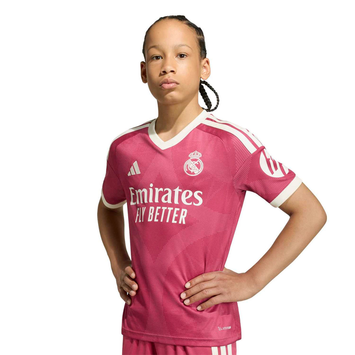 Conjunto Niño Tercera Equipación Rosa 26/27