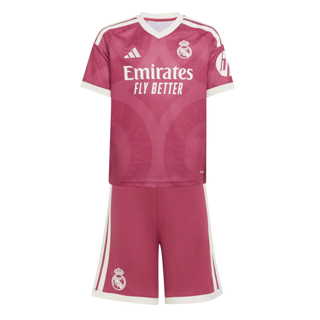 Conjunto Niño Tercera Equipación Rosa 26/27