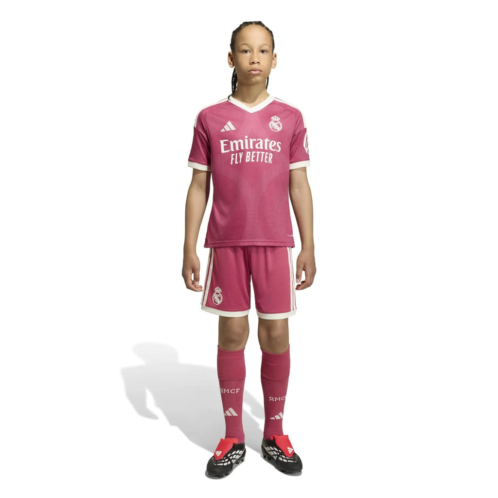 Conjunto Niño Tercera Equipación Rosa 26/27