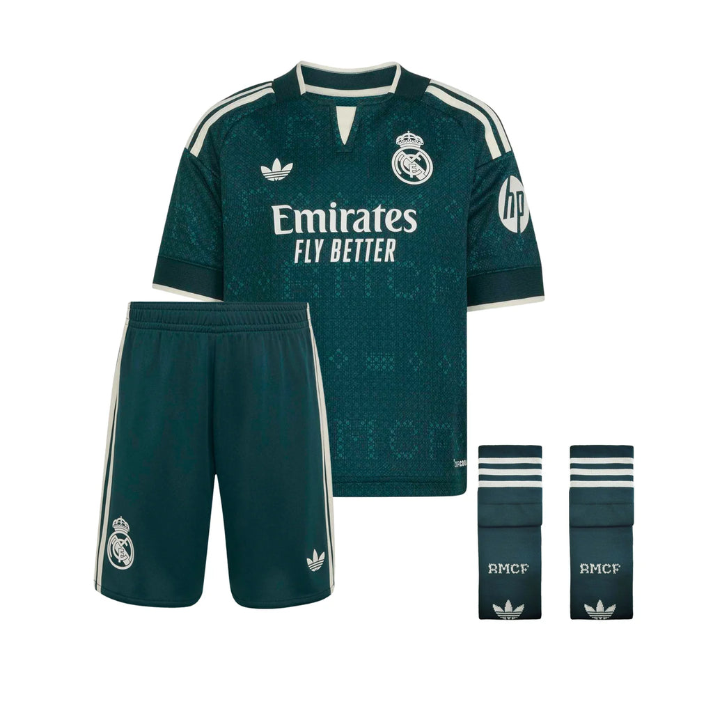 Conjunto Niño Segunda Equipación Verde 26/27