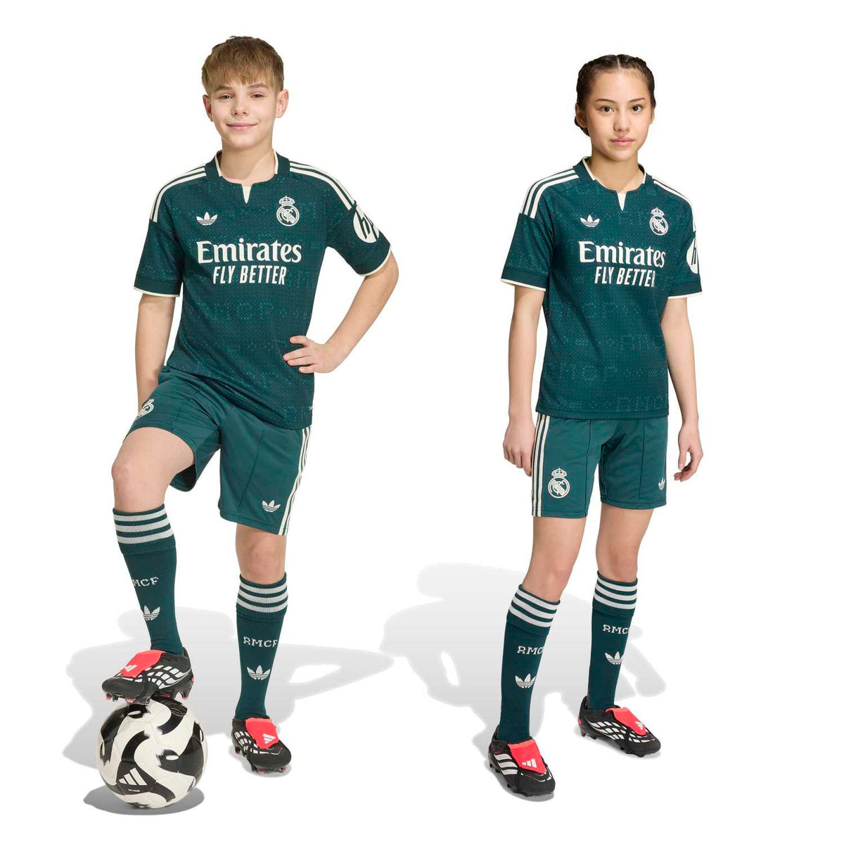 Conjunto Niño Segunda Equipación Verde 26/27