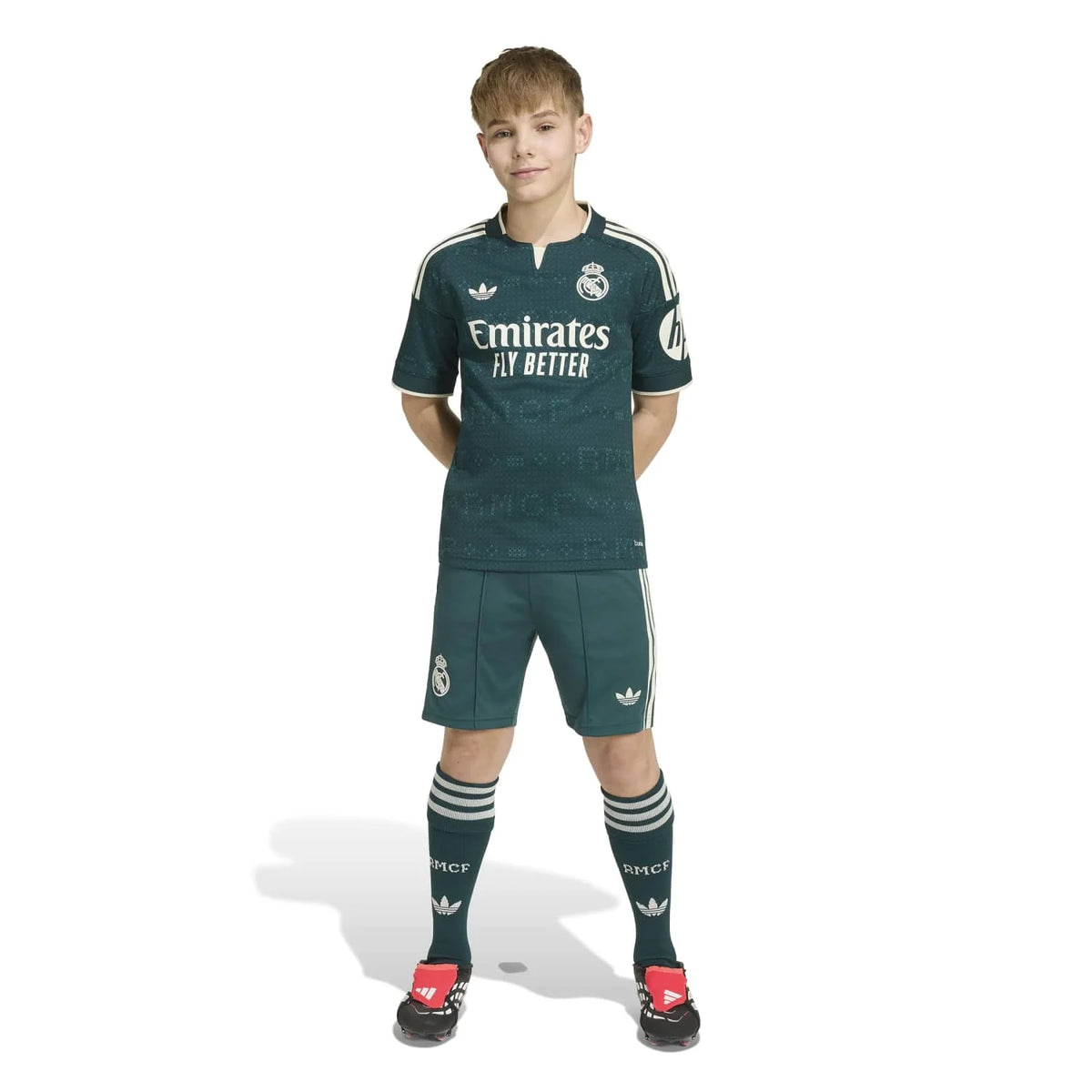 Conjunto Niño Segunda Equipación Verde 26/27