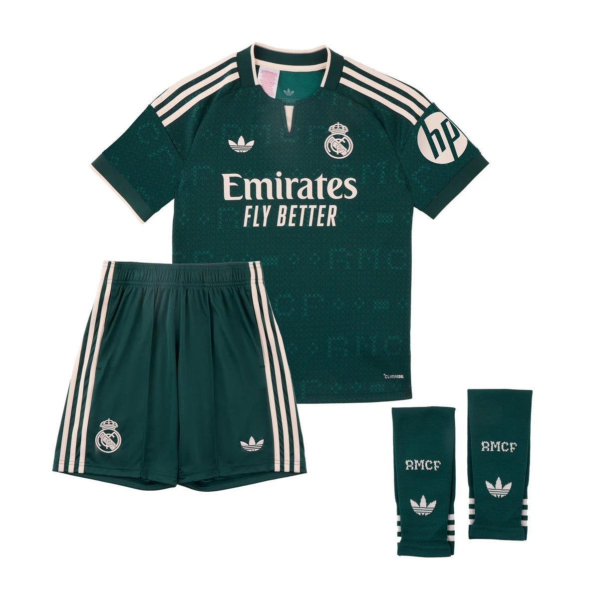 Conjunto Niño Segunda Equipación Verde 26/27