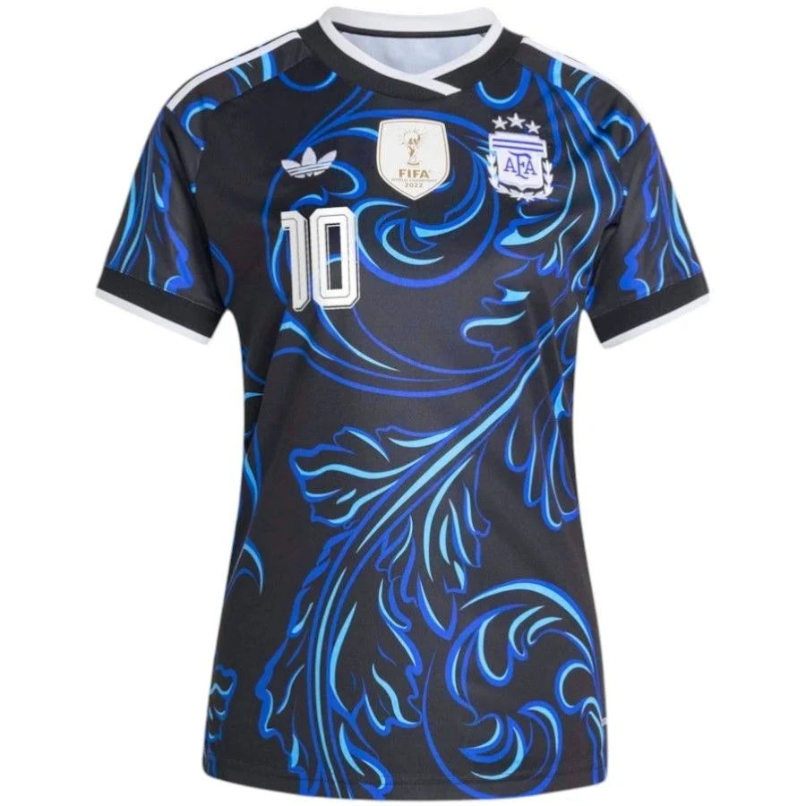 Camiseta femenina de visitante de 3 estrellas de Argentina 26-27