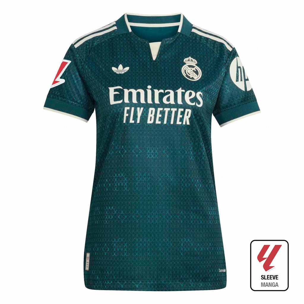Camiseta Authentic Mujer Segunda Equipación Verde 26/27