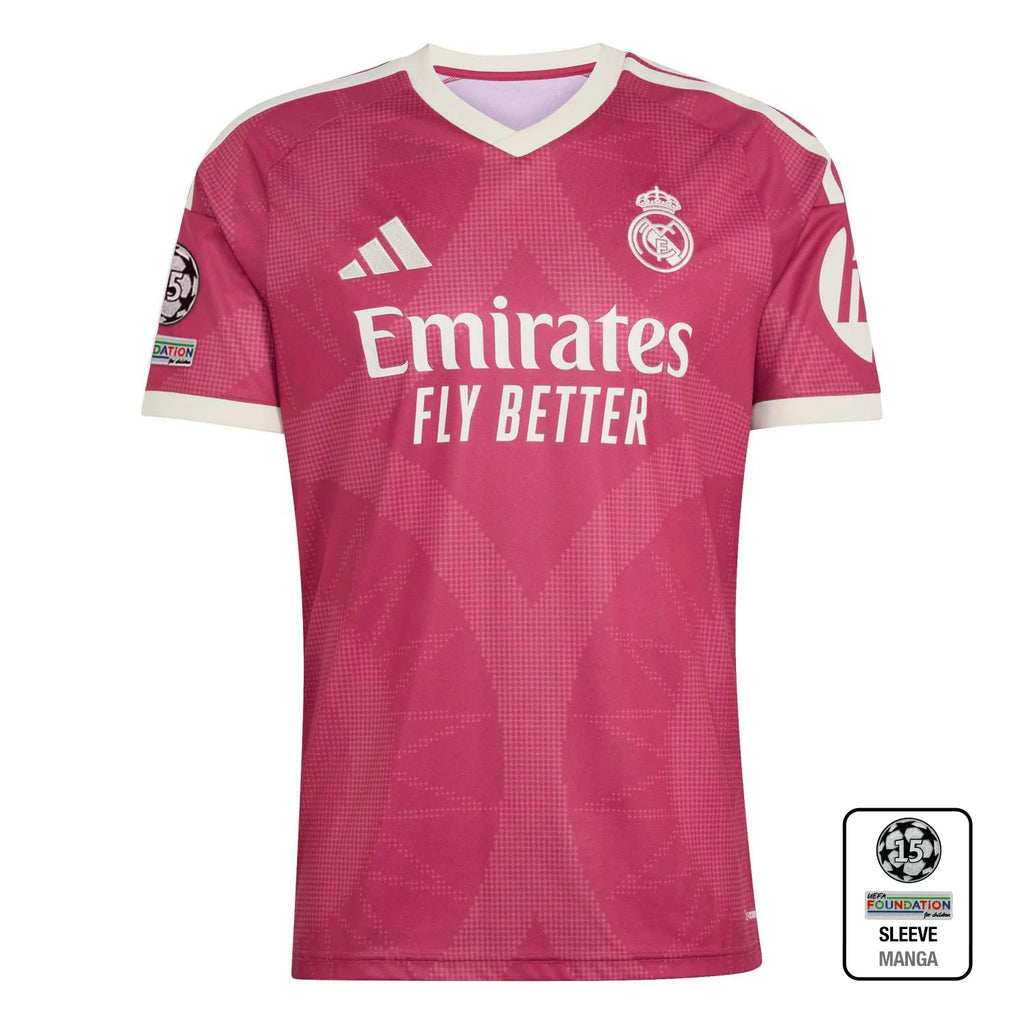 Camiseta Hombre Tercera Equipación Rosa 26/27