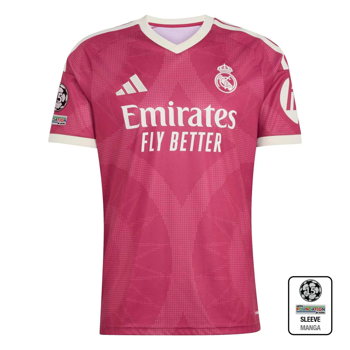 Camiseta Hombre Tercera Equipación Rosa 26/27