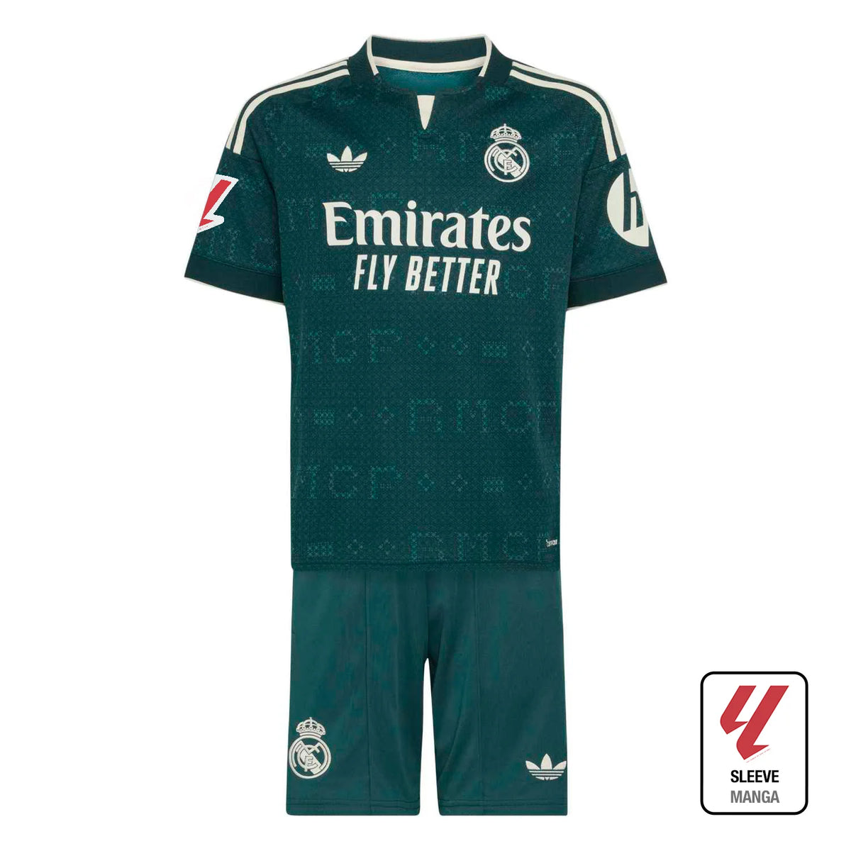 Conjunto Niño Segunda Equipación Verde 26/27