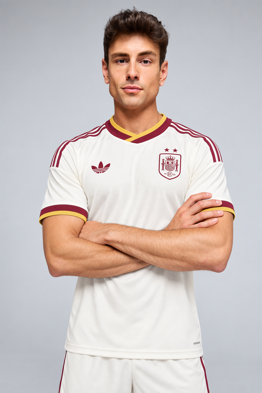 Camiseta visitante masculina de 2 estrellas de España 2026 2027