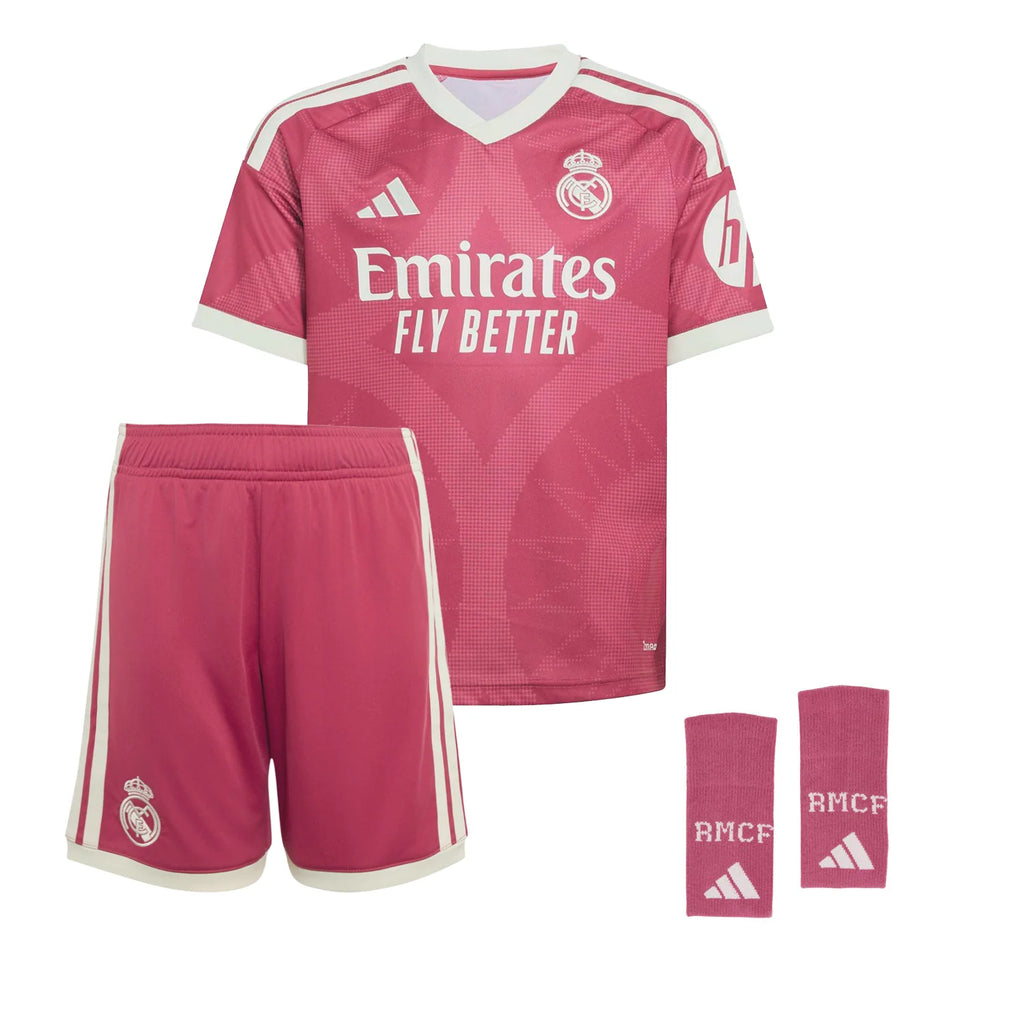 Conjunto Niño Tercera Equipación Rosa 26/27